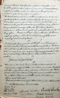 Vlčetín, Spolek divadelních ochotníků, spolkové stanovy, 1921