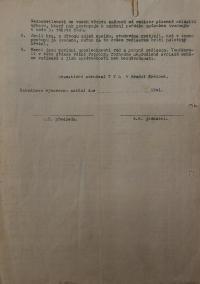 Hradec Králové, Tyl, Řád zkouškový, 1941