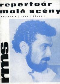 Repertoár malé scény, titulní strana, 1966/3