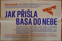 Studenec, Studeňáček, Jak přišla basa do nebe - plakát, 1969