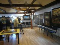 Miletín, Malované opony, výstava, natáčení rež. Hojtaš 2011