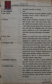 Valy, Divadelní ochotníci, spolkové stanovy, 1929