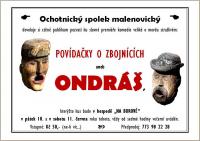 Malenovice, Ochotnický spolek malenovický (OSM), Povídačky o zbojnících aneb Ondráš, plakát - premiéra, 2011
