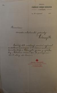 Litomyšl, Jednota divadelních ochotníků, Korespondence