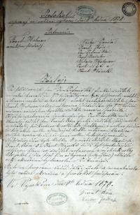 Vysoké nad Jizerou, Krakonoš, Kniha protokolů 1878-1882