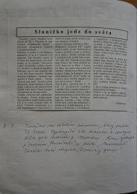Přibyslav, Sluníčko, Kronika školní družiny, 1998 - 2003