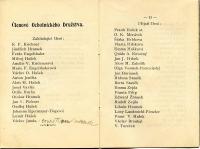 Cedar Rapids, Ochotnické družstvo, spolkové stanovy, 1900