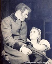 Žďár nad Sázavou, ZK ROH Žďárské divadlo, Perly panny Serafínky, 1955