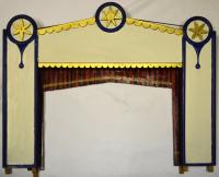 Holýšov, Loutkové divadlo, Silák Ganymedés zápasí s orlem, autor Holub Josef, 193x