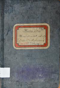 Lochenice, Čtenářsko-ochotnická jednota Jirásek, Kniha pokladní, 1930 - 1939