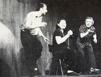 Praha, Vizita, Výhra čili výhra, zleva Oldřich Kužílek, Rad. Uhlíř, Jaroslav Dušek, 1984