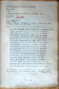 Chrudim, Kronika Jana Urbánka, 1934 - 1950