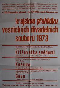 Hradec Králové, Krajské kulturní středisko, Impuls, Světlá nad Sázavou, KP vesnických divadelních souborů, 1973