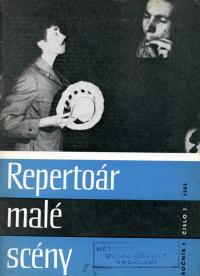 Repertoár malé scény, titulní strana, 1963/2