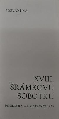 Hradec Králové, Krajské kulturní středisko, Impuls, Sobotka, Šrámkova Sobotka, 1974