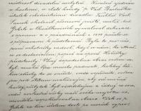 Hořičky, Pamětní kniha div. ochotníků,o oponě 1870