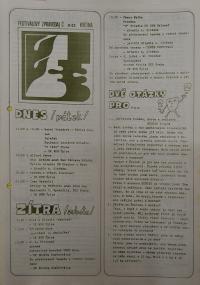 Hradec Králové, Krajské kulturní středisko, Impuls, Úpice, Festival současné divadelní tvorby, 1988