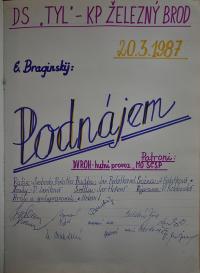 Josefův Důl, J. K. Tyl, spolková kronika, 1975 - 1997