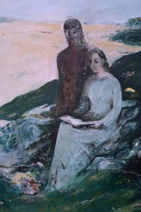 Poříčí u Litomyšle, m.č. Mladočov,  Orel, opona - detail, 1937