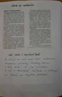 Přibyslav, Sluníčko, Kronika školní družiny, 2003 - 2007