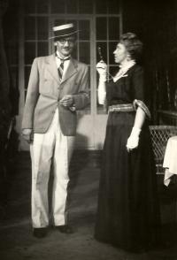 Praha-Kobylisy, Lidové divadlo, nezjištěná hra, 1951