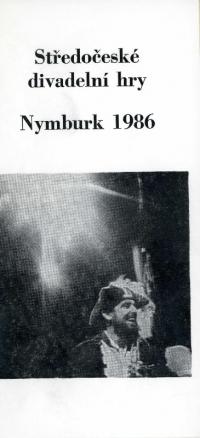 Nymburk, KP 19. SDH, programová brožura, 1986