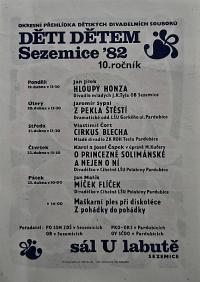 Pardubice, Svaz českých divadelních ochotníků Pardubice, Okresní výbor, Zápisy z jednání, 1971 - 1989