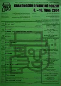 Vysoké nad Jizerou, XXXV. národní přehlídka venkovských divadelních souborů - plakát, 2004