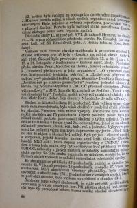 ÚMDOČ, Zpráva o činnosti, 1946