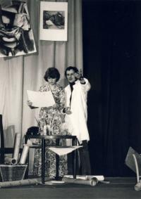 Chomutov, Čapek, Grafik Lukáš, 1981