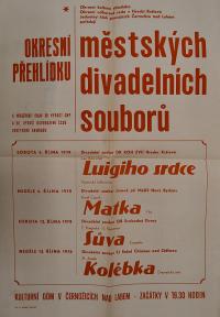 Nový Bydžov, Jirásek, Plakáty