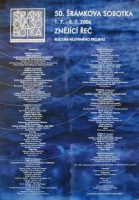 Sobotka, Šrámkova Sobotka, programový plakát, 2006