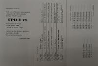 Hradec Králové, Krajské kulturní středisko, Impuls, Úpice, Festival současné divadelní tvorby, 1978