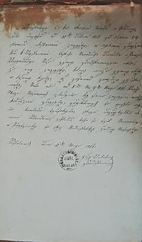 Chrudim, Státní okresní archiv, nejstarší doklady o spolkové činnosti, 1856