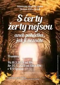 Losiná, Jirásek, S čerty žerty nejsou, plakát, 2023