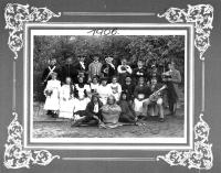 Velký Újezd, Podhoran, členové souboru, 1906
