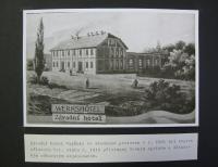 Butovice, Závodní hotel Vagonky čp. 133 – Werkshotel na fotografii z roku 1902