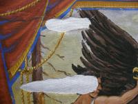 Holýšov, loutkové divadlo, opona, 30. léta 20. stol.