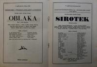 Nový Bydžov, Jirásek, Programy, pozvánky