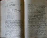 Boharyně, Zpěvácko-ochotnický spolek, Zápisy schůzí, 1939 - 1951