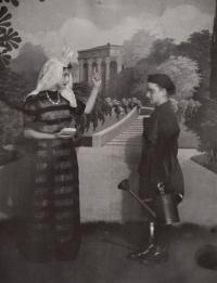 Bílá Třemešná, školní soubor, Zkoušky čerta Belínka, 1960