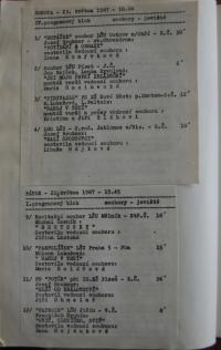 Mělník, NP děti recitace - program - 2. část, 1987