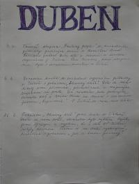 Přibyslav, Sluníčko, Kronika školní družiny, 1998 - 2003