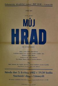 Litomyšl, JKP, Můj hrad - plakát, 1982