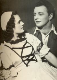 Městečko Trnávka, OB, Lidový král, 1954, Guttmanová, Dobeš