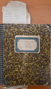 Jičín, Spolek pro zřízení divadla, Kniha zápisů, 1919 - 1924