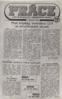 Bělá pod Bezdězem, Stavostroj, novinový článek, KP LUT, 1954