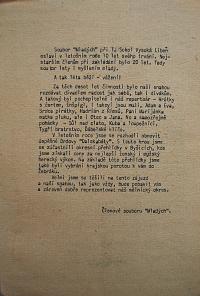 Žebrák, Středočeské divadelní dny, programová brožura, 1969