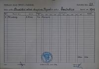 Pardubice, Mitlöhnerův okresek ÚMDOČ, Kartotéka činnosti spolků, 1949