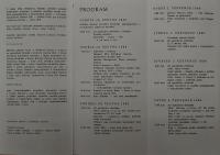 Hradec Králové, Krajské kulturní středisko, Impuls, Sobotka, Šrámkova Sobotka, 1986